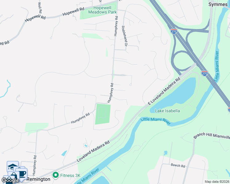 map of restaurants, bars, coffee shops, grocery stores, and more near 9218 Applecrest Court in Cincinnati