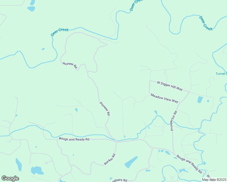 map of restaurants, bars, coffee shops, grocery stores, and more near 11659 Highgrader Road in Rough and Ready
