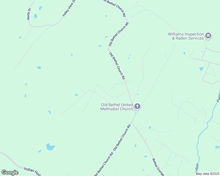 map of restaurants, bars, coffee shops, grocery stores, and more near 707 Old Bethel Church Road in Winchester