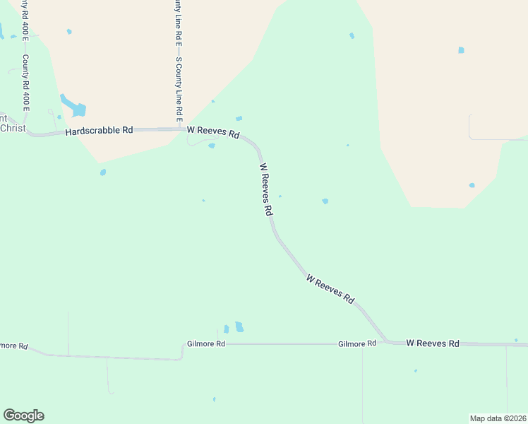 map of restaurants, bars, coffee shops, grocery stores, and more near 9677 West Reeves Road in Spencer