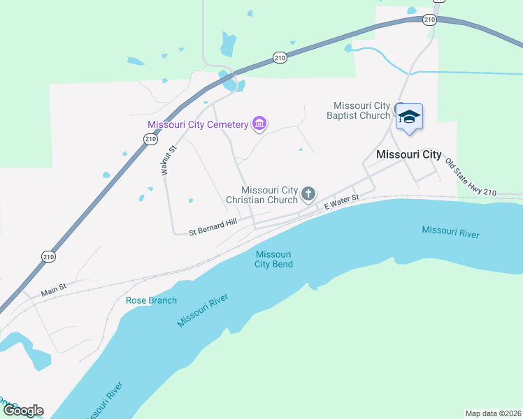 map of restaurants, bars, coffee shops, grocery stores, and more near 304 Saint Bernard Hill in Missouri City