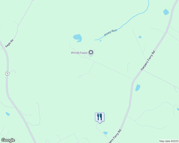map of restaurants, bars, coffee shops, grocery stores, and more near 36531 Kidwell Rd in Purcellville