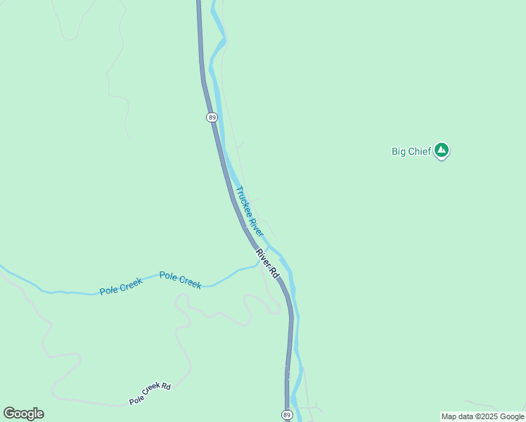 map of restaurants, bars, coffee shops, grocery stores, and more near 7360 River Road in Truckee