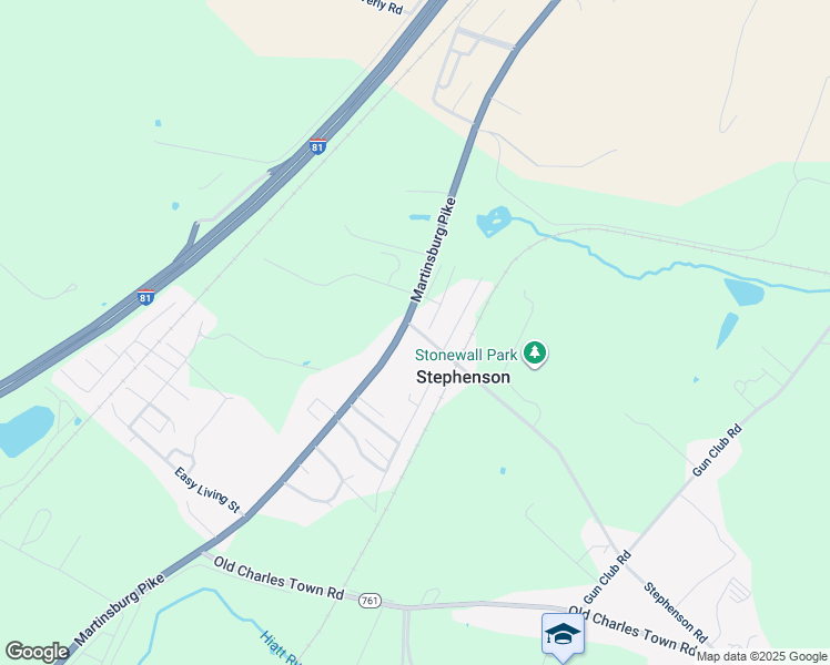map of restaurants, bars, coffee shops, grocery stores, and more near 112 Heyford Drive in Stephenson