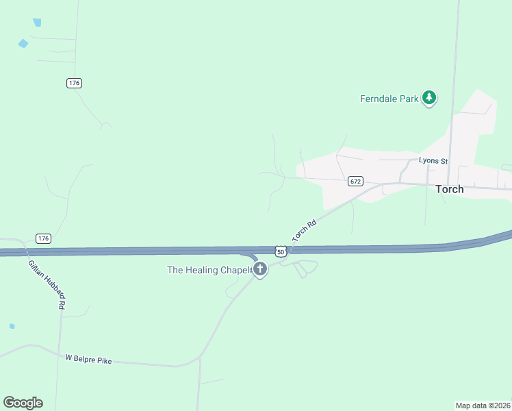 map of restaurants, bars, coffee shops, grocery stores, and more near 28240 Osborne Road in Coolville