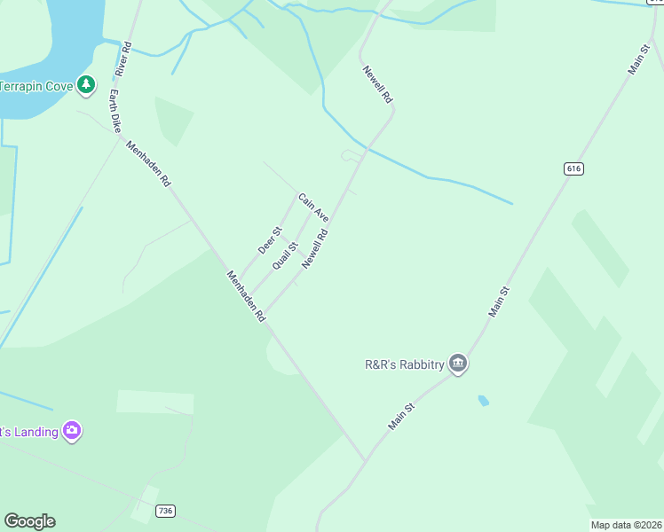 map of restaurants, bars, coffee shops, grocery stores, and more near 126 Newell Road in Maurice River