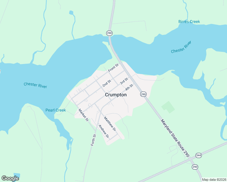 map of restaurants, bars, coffee shops, grocery stores, and more near 204 3rd Street in Crumpton