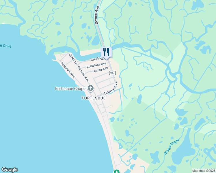 map of restaurants, bars, coffee shops, grocery stores, and more near 10 Vassar Avenue in Cumberland County