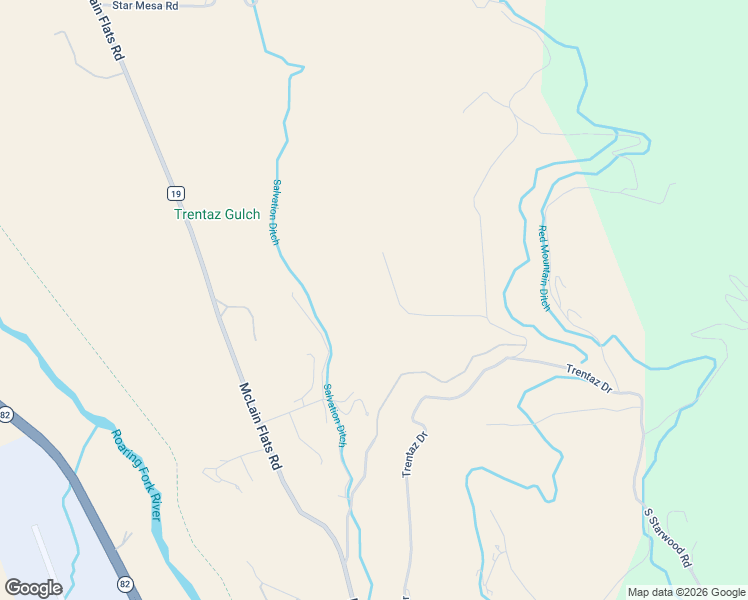 map of restaurants, bars, coffee shops, grocery stores, and more near 200 Stewart Road in Aspen