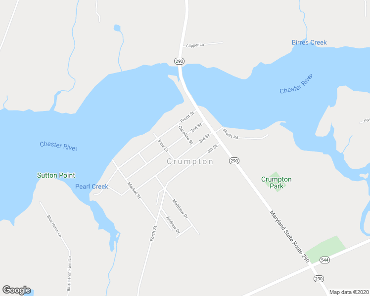 map of restaurants, bars, coffee shops, grocery stores, and more near 204 3rd Street in Crumpton