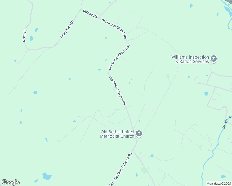 map of restaurants, bars, coffee shops, grocery stores, and more near 707 Old Bethel Church Road in Winchester