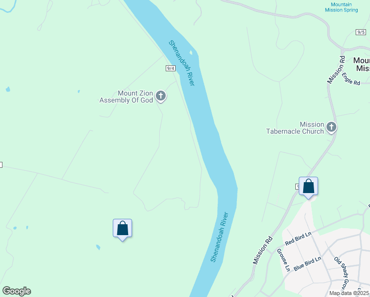 map of restaurants, bars, coffee shops, grocery stores, and more near 1126 John Rissler Road in Charles Town