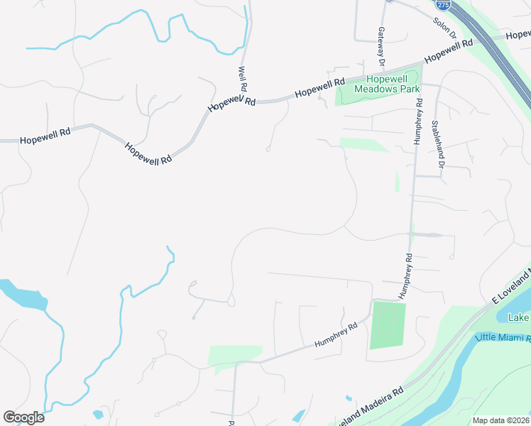 map of restaurants, bars, coffee shops, grocery stores, and more near 9001 Whisperinghill Drive in Cincinnati