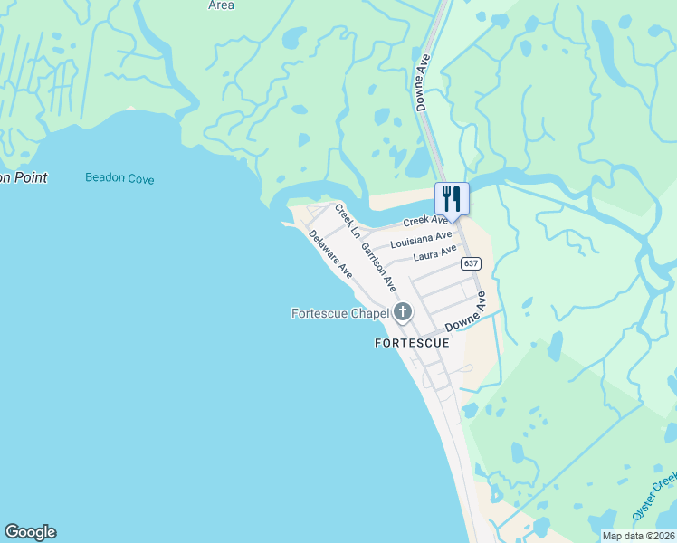 map of restaurants, bars, coffee shops, grocery stores, and more near 87 Delaware Avenue in Newfield