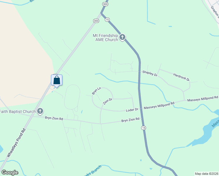 map of restaurants, bars, coffee shops, grocery stores, and more near 299 Bryn Lane in Smyrna