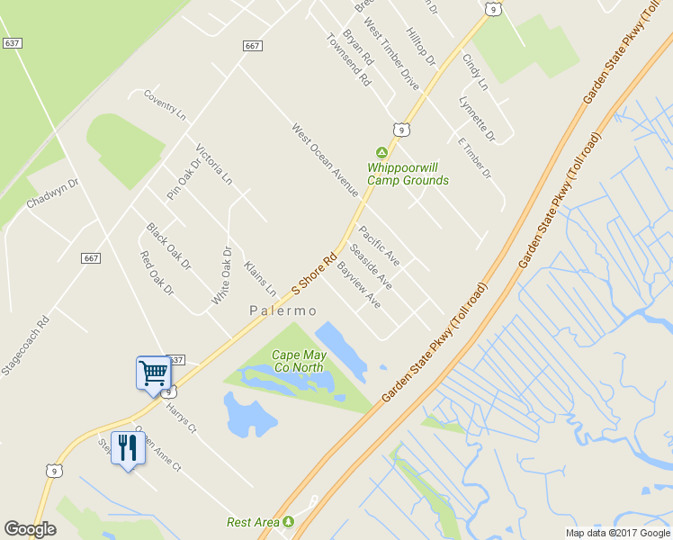 map of restaurants, bars, coffee shops, grocery stores, and more near 4 Bayview Avenue in Marmora