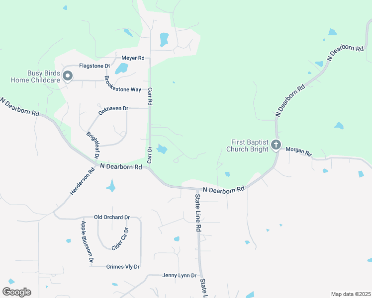 map of restaurants, bars, coffee shops, grocery stores, and more near 2419 Pontiac Drive in West Harrison