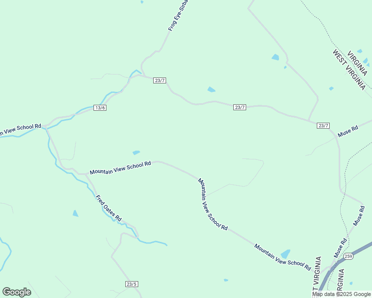 map of restaurants, bars, coffee shops, grocery stores, and more near 1253 Mountain View School Road in High View