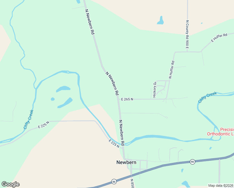 map of restaurants, bars, coffee shops, grocery stores, and more near 4040 N Newbern Rd in Columbus