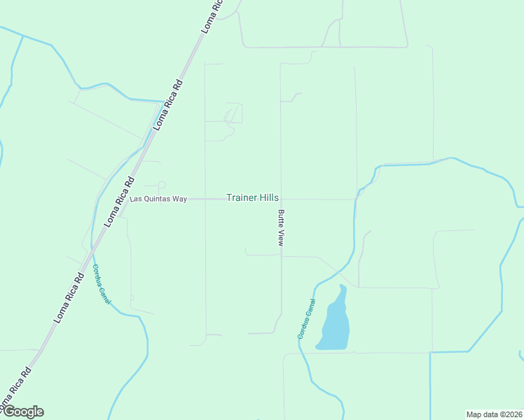 map of restaurants, bars, coffee shops, grocery stores, and more near 3218 Las Quintas Way in Marysville