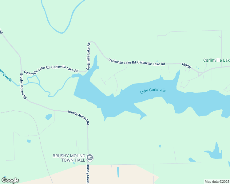 map of restaurants, bars, coffee shops, grocery stores, and more near 16831-16887 Lakepoint Drive in Carlinville