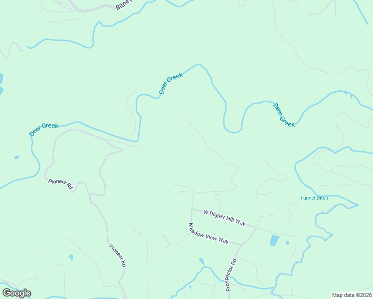 map of restaurants, bars, coffee shops, grocery stores, and more near 12220 Meadow View Way in Rough and Ready