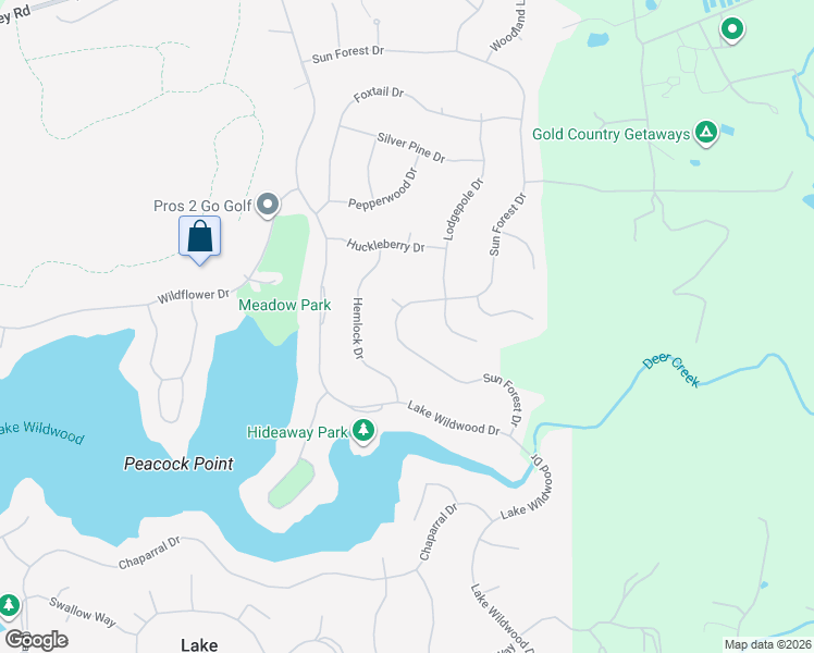 map of restaurants, bars, coffee shops, grocery stores, and more near 13899 Sun Forest Drive in Penn Valley