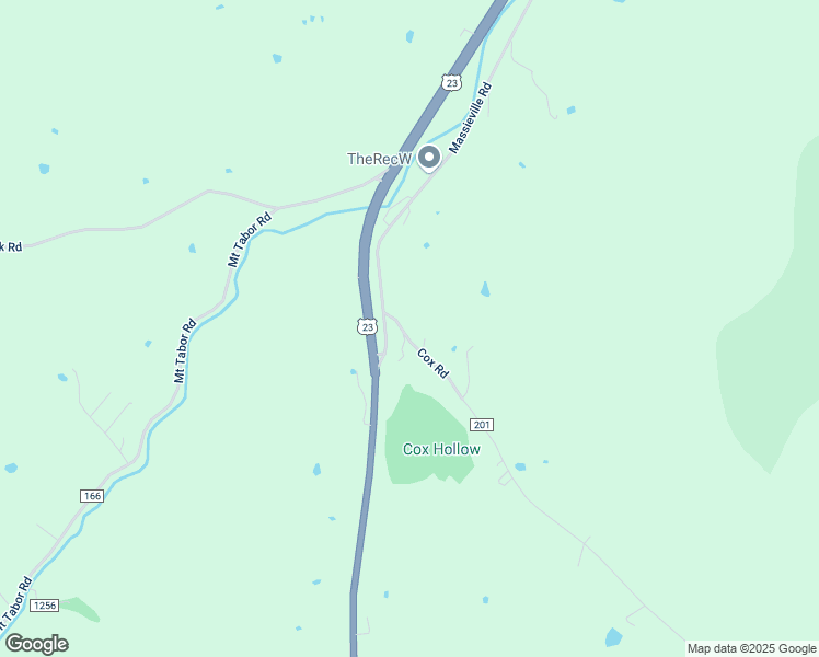 map of restaurants, bars, coffee shops, grocery stores, and more near 46 Cox Road in Chillicothe