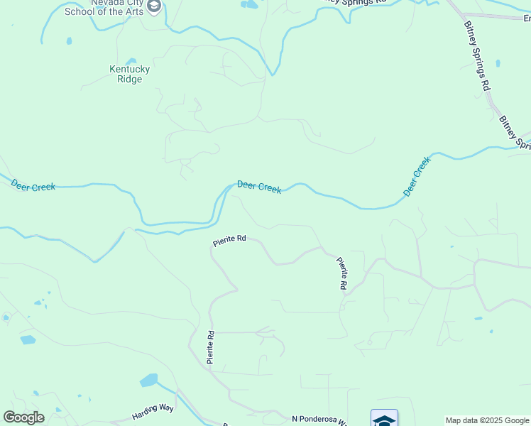 map of restaurants, bars, coffee shops, grocery stores, and more near 14195 Trahern Drive in Nevada City