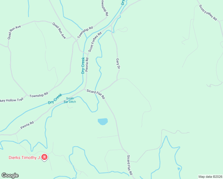 map of restaurants, bars, coffee shops, grocery stores, and more near 9719 Gary Drive in Browns Valley