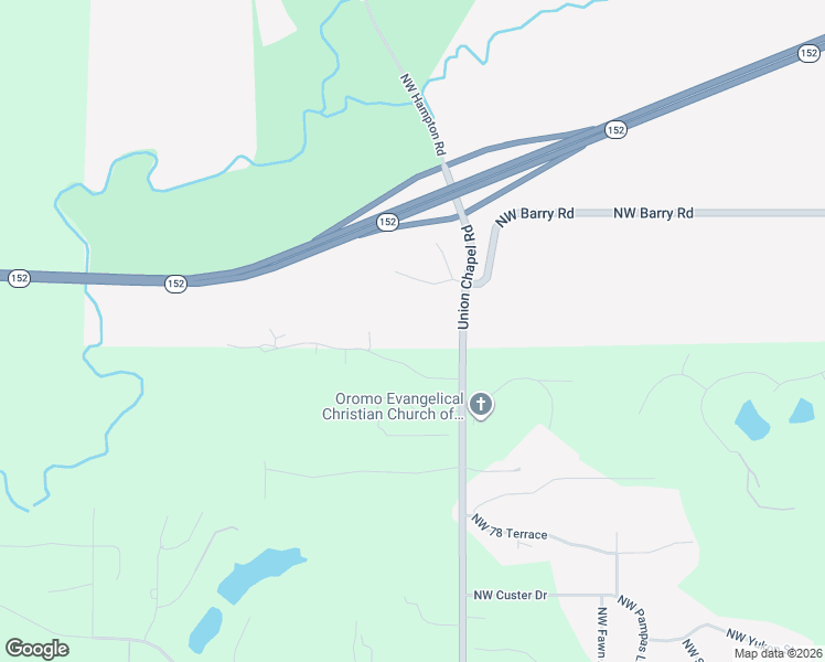 map of restaurants, bars, coffee shops, grocery stores, and more near 13306 Northwest Mohawk Road in Parkville