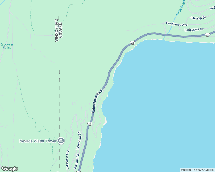 map of restaurants, bars, coffee shops, grocery stores, and more near 552 Gonowabie Road in Incline Village