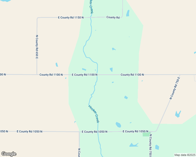 map of restaurants, bars, coffee shops, grocery stores, and more near 7082 East County Road 1100 North in Lewis