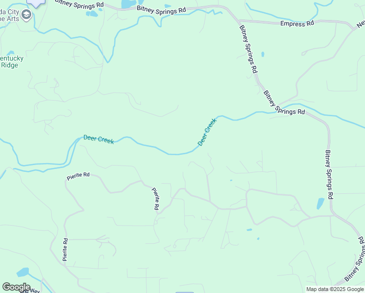map of restaurants, bars, coffee shops, grocery stores, and more near 10990 Wahoo Lane in Nevada City