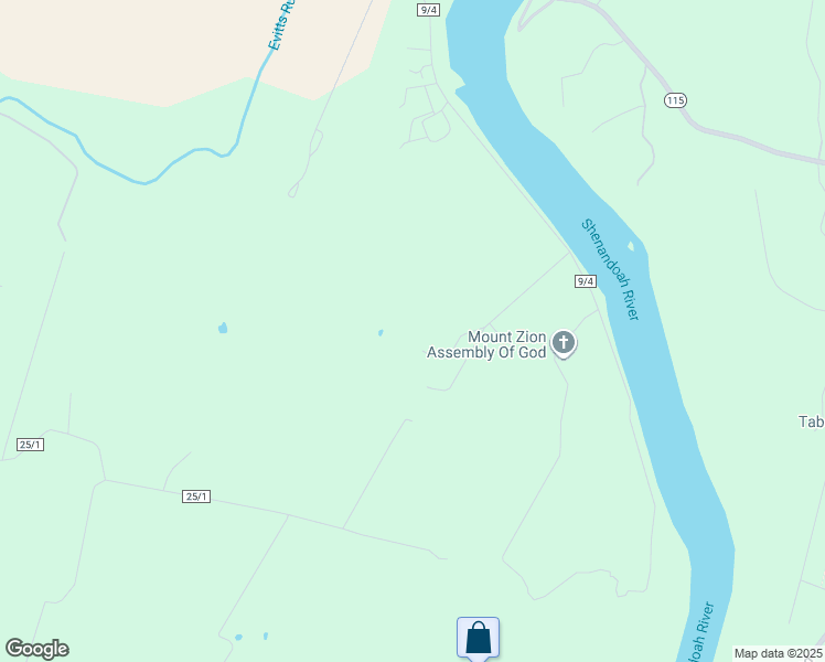 map of restaurants, bars, coffee shops, grocery stores, and more near 470 Frys Lane in Charles Town
