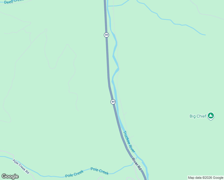 map of restaurants, bars, coffee shops, grocery stores, and more near 7600 River Road in Truckee