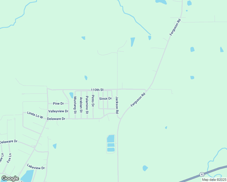 map of restaurants, bars, coffee shops, grocery stores, and more near Jackson Rd in Oskaloosa