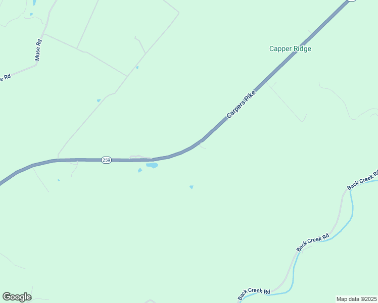 map of restaurants, bars, coffee shops, grocery stores, and more near 1299 Carpers Pike in Gore