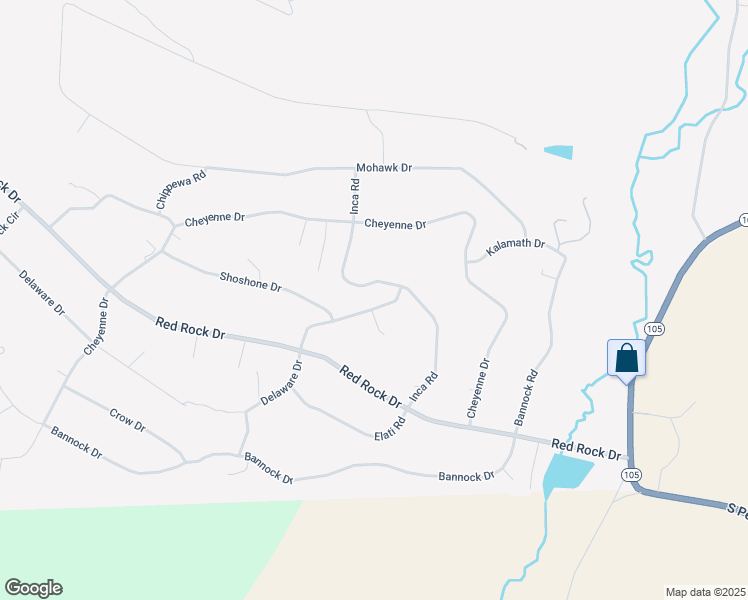 map of restaurants, bars, coffee shops, grocery stores, and more near 4267 Delaware Drive in Larkspur