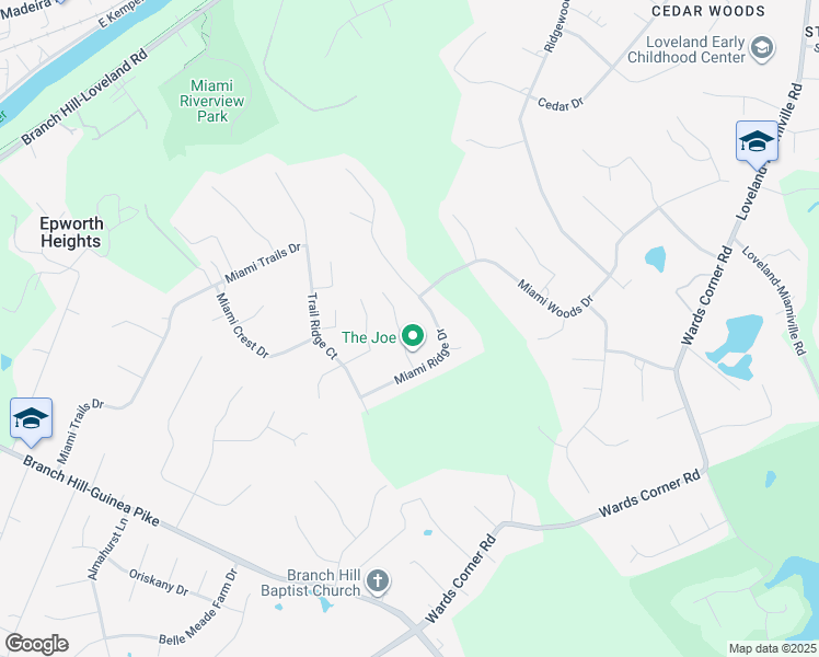 map of restaurants, bars, coffee shops, grocery stores, and more near 6629 Ridgeview Court in Loveland