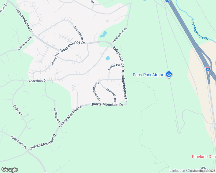 map of restaurants, bars, coffee shops, grocery stores, and more near 665 Cumberland Road in Larkspur