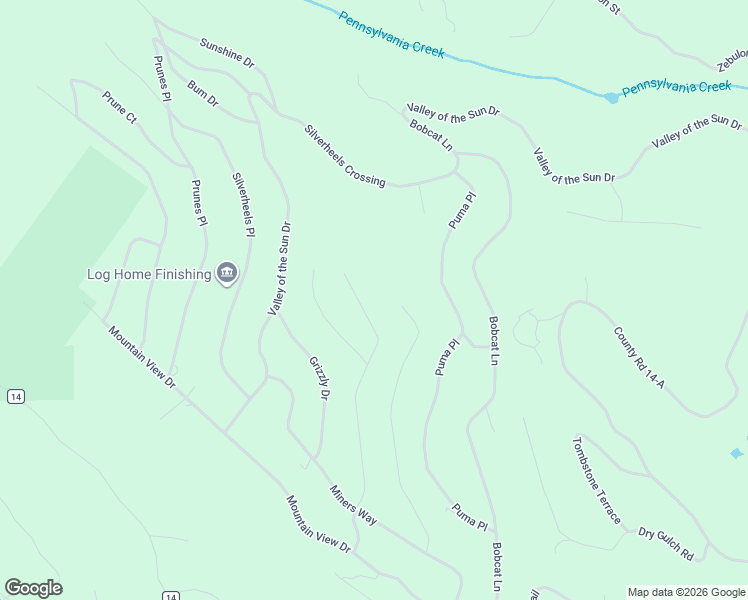 map of restaurants, bars, coffee shops, grocery stores, and more near 585 Porcupine Road in Fairplay