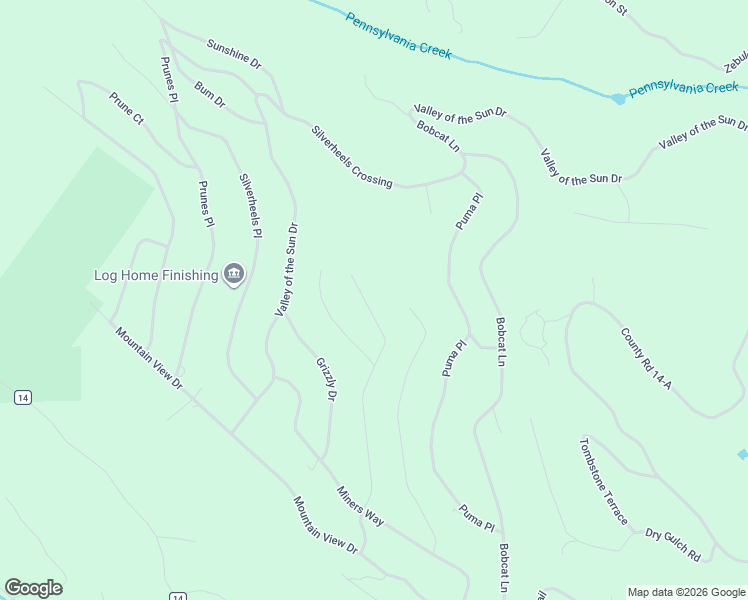 map of restaurants, bars, coffee shops, grocery stores, and more near 585 Porcupine Road in Fairplay