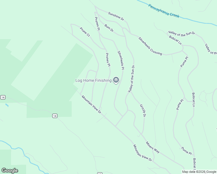 map of restaurants, bars, coffee shops, grocery stores, and more near 238 Prunes Place in Fairplay