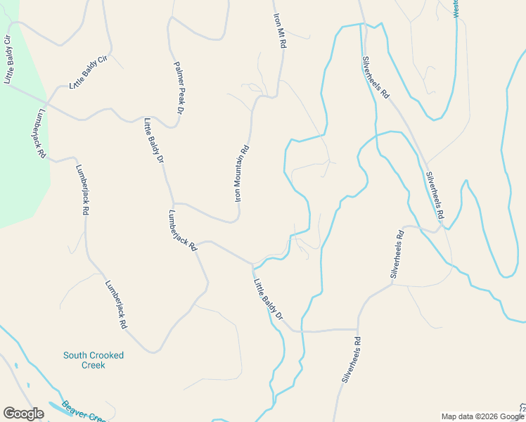 map of restaurants, bars, coffee shops, grocery stores, and more near 77 Skidoo Road in Fairplay