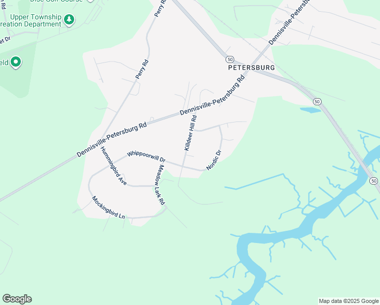 map of restaurants, bars, coffee shops, grocery stores, and more near 17 Killdeer Hill Road in Woodbine