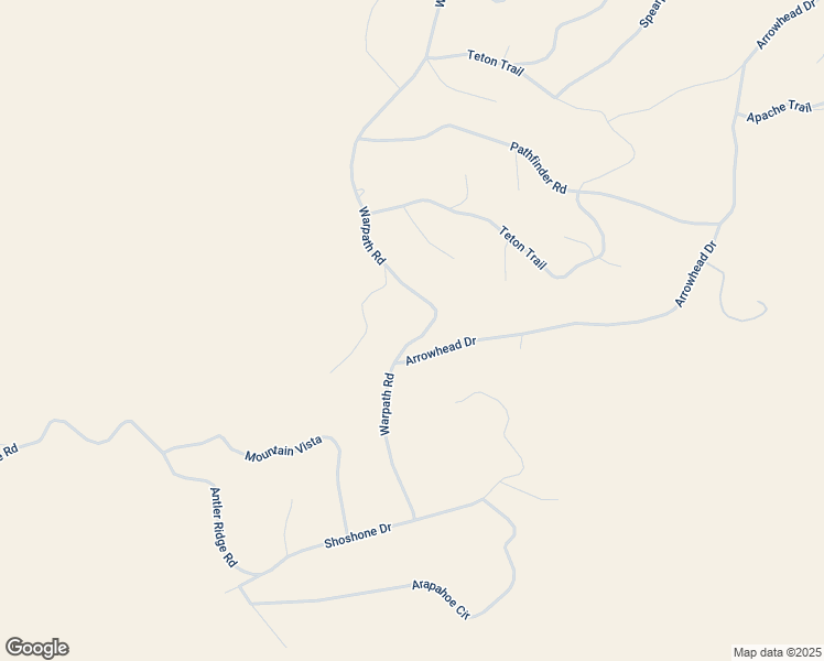 map of restaurants, bars, coffee shops, grocery stores, and more near 589 Warpath in Jefferson