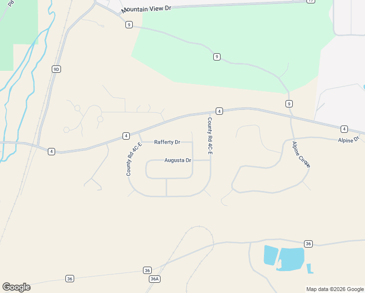 map of restaurants, bars, coffee shops, grocery stores, and more near 32 Rafferty Drive in Leadville