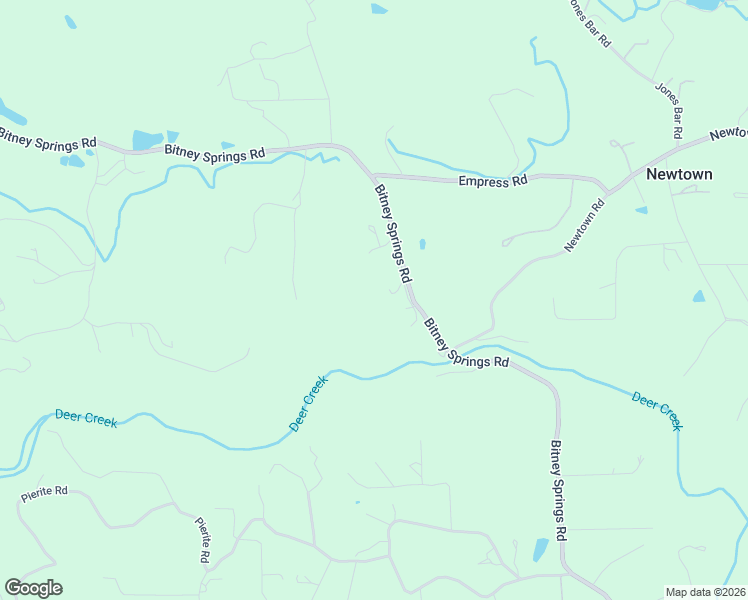 map of restaurants, bars, coffee shops, grocery stores, and more near 11620 Bitney Springs Road in Nevada City