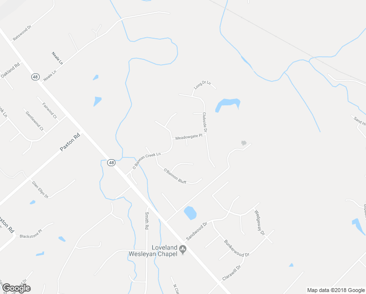 map of restaurants, bars, coffee shops, grocery stores, and more near 6864 Shamrock Circle in Loveland